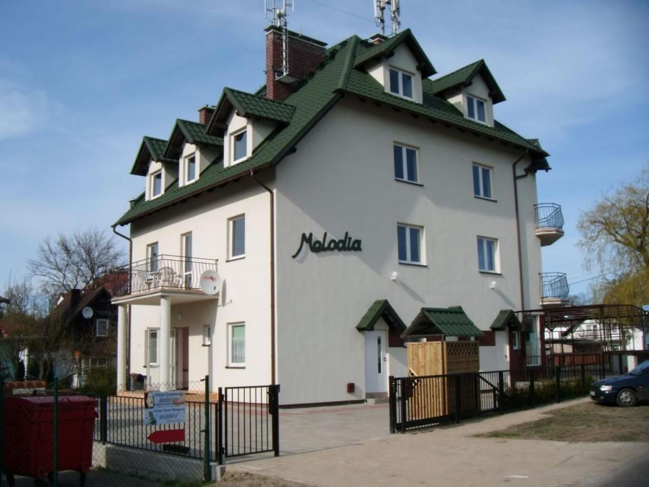 Pensjonat Melodia Pobierowo Kültér fotó
